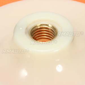 1 pièce Tampon de polissage de 6 pouces compatible avec filetage M14, tête de tampon éponge pour polissage automobile, pour application de produits d'agglomération - Product Image 4