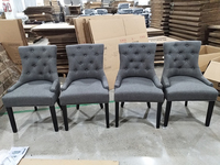 Meubles de salle à manger en tissu velours Vintage, vente en gros, dubaï contemporain, chaise de salle à manger moderne de luxe de styliste