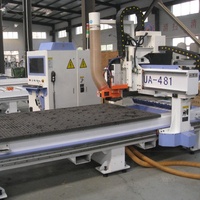 Robuste rapide UA481 ATC grand 3d sculpture meubles armoires porte traitement cnc routeur machine