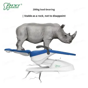 Unità Dentale Elettrica All-in-One con Luce LED + Sgabello per Dentista |   Poltrona Odontoiatrica Certificata CE per Clinica - Product Image 5