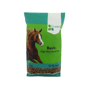 Laminado Saco Tecido para Alimentação Cavalo Embalagem 25kg pp Saco Tecido Saco Plástico Impermeável - Product Image 1