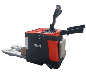 Transpaleta eléctrica de alta calidad, flexible, capacidad de 3T, transpaleta eléctrica completa, ruedas de PU con pádel y brazo protector - Product Image 1