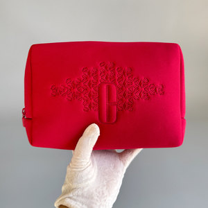 Sac à fermeture éclair en néoprène, tendance, portable, petite capacité, résistant à l'eau, sac de maquillage, sac de rangement pour articles de toilette - Product Image 4