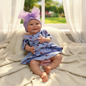 Muñeca de Silicona de 18 Pulgadas Lista para Regalar, Muñeca de Moda Realista, Anatómicamente Correcta, Recién Nacida, Bañable, Flexible, Bebé Reborn - Product Image 1