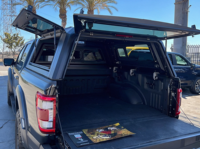 Auvent de camionnette en alliage d'aluminium imperméable pour Ford F-150 2015-2020 Chevrolet Silverado 2500HD 2020-2024 Toyota Ranger