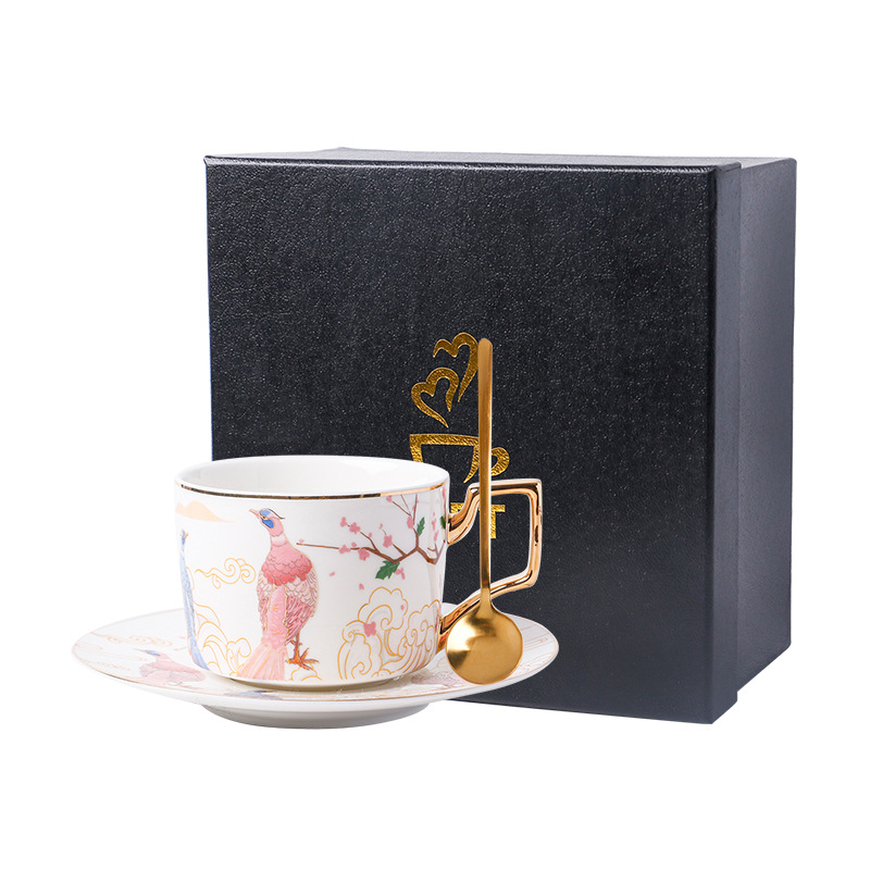 peacock-white-gift box