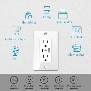 Enchufe inteligente Lanbon L8 US estándar 16A WIFI con interfaz tipo C Control de voz por Google Home Alexa Remote <span class=keywords><strong>Timer</strong></span> - Product Image 3