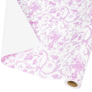 Custom Eco-Friendly Recyclable Marble <b>Pattern</b> Art <b>Paper</b> Roll Double Side Coated PE Waterproof Digital Printing Gift Packaging - Product Image 2