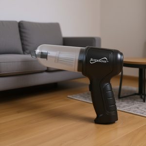 Aspirateur à main supersonique 120W, moteur sans balais, 0,3L, sans sac, sans fil, multifonction, 4-6 embouts - Product Image 2