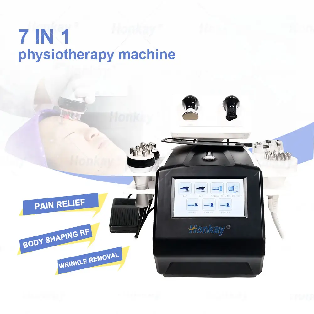 Multi-functional RET CET deep diathermy physiotherapy machine monopolar RF slimming tecar diathermy machine