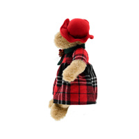 Ours en peluche en peluche personnalisé étudiant et image de chef doux en peluche ours en peluche mascotte de restaurant comme cadeau