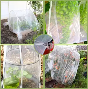 Garden Netting Pest Barrier, Plant Covers 8x24Ft Mesh Mosquito Net Bird Netting para proteção de jardim, Plant Netting