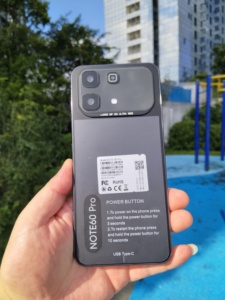 note60 pro  Nuevo y Atractivo Teléfono con Pantalla Completa, Resistente al Agua IP68, Función NFC e Infrarrojos, Batería de Larga Duración - Product Image 3