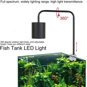 12W 25W Freshwater Fish Tank <strong>Lighting</strong> <strong>Vivarium</strong> Terrarium Lamp 7500K Planted Tank LED Aquarium Light - Product Image 3