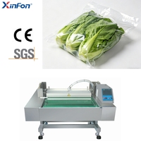 Machine d'emballage sous vide abordable, multifonctionnelle, continue, à bande, pour emballage de légumes, pour produits secs et humides