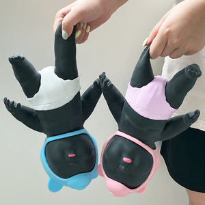 Muñeca Negra Grande de TPE Rellena de Arena, Juguete Fuerte para Estirar y Apretar, Unisex, Sin Rebote, Juguete de Descompresión - Product Image 4