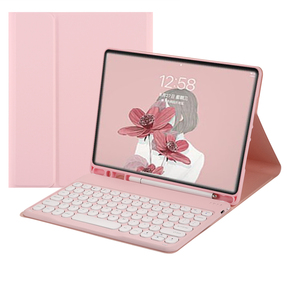 Portalápices OEM personalizado a prueba de golpes, estuche <span class=keywords><strong>para</strong></span> teclado inalámbrico inteligente de cuero PU y ratón <span class=keywords><strong>para</strong></span> Ipad 10,2 10,5 10,9 AIR 4 - Product Image 2