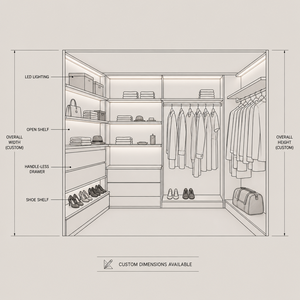 Armoire <span class=keywords><strong>de</strong></span> chambre à coucher moderne en bois avec tiroirs et miroir, armoire <span class=keywords><strong>de</strong></span> rangement à 4 portes, meubles <span class=keywords><strong>de</strong></span> chambre à coucher pour la maison et l'hôtel - Product Image 5