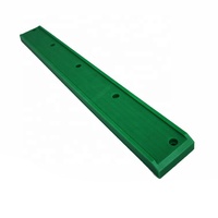 Guide latéral de convoyeur cnc personnalisé guide linéaire en plastique de rail de chaîne en nylon uhmwpe