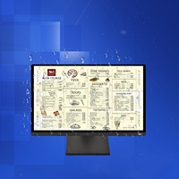 Moniteur Pos à double écran de 15.6 pouces Écran tactile du système de point de vente Écran tactile Windows Android Pos avec imprimante