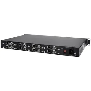 URay 1U Rack 8 Ports H.264 SDI zu IP Encoder HD-SDI Video Streaming Encoder IPTV Live Encoder