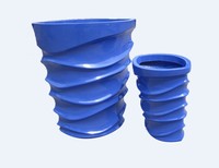 Pots de fleurs en fibre de verre de haute qualité pour l'intérieur/l'extérieur, design de jardinière, pot de fleurs pour la maison, pépinière, application décorative extérieure