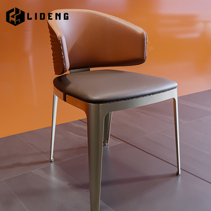 Customized Modern Western Restaurant <strong>Half</strong> Circle Deck Sofa Dining Stainless Steel Table and <strong>Chair</strong> - Product Image 3