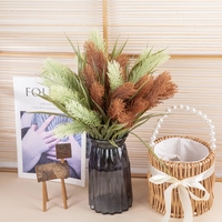 MW85006 queue de lapin artificielle en plastique 4 couleurs disponibles pour mariage noël décoration de la maison