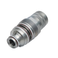 Raccord hydraulique à face plate en acier au carbone plaqué Zn-Ni haute pression 45920143