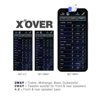 Reproductor MP3 para Auto 1DIN con Pantalla LCD, 8RCA, DSP, X Over, Subwoofer, Transmisor FM de 3 Vías, Radio Estéreo, Conexión USB, Formato de Audio Flac