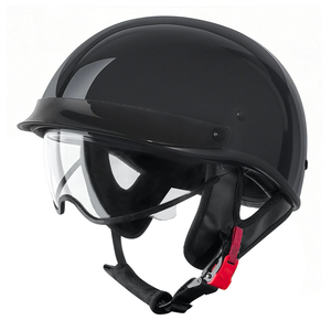 <span class=keywords><strong>Casco</strong></span> Moto Mezzo Viso in ABS <span class=keywords><strong>Bianco</strong></span> - Stile Retrò - Certificato DOT & 3C - Unisex - Direttamente dalla Fabbrica - Product Image 5