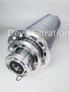 אלמנט מסנן שמן SLQ05X25 נירוסטה שלוש שכבות עבור פילטר שמן טחנת פחם אנכית כוח בייג'ינג - Product Image 4