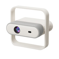 Nouveau projecteur LED 4K Android 13 1080P Smart Wi-Fi, vidéo cinéma, maison intelligente, mini projecteur portable, 375 lumens, télécommande