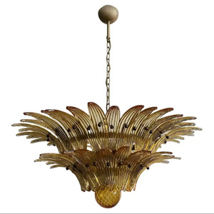 Decoración Luz de techo dorada de lujo Restaurante Dormitorio <span class=keywords><strong>Casa</strong></span> Hold Maria Theresa Candelabro de cristal de lujo - Product Image 6