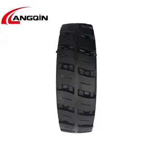 LANGQIN marca 6.00-9 Forte estabilidade fábrica logística veículo elétrico transferência veículo especial pneu sólido