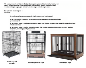 Fabrika toptan küçük kuş papağan Villa yetiştiriciliği evcil hayvan kafesi katı demir çevre dostu kolay montaj dış mekan kullanımı - Product Image 4