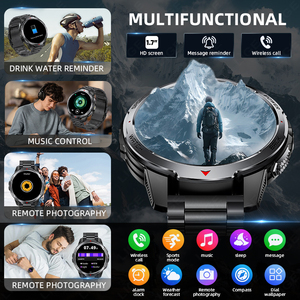 KT88 Outdoor Smart Watch 1.7 Inch IPS Fitness Tracker <b>Waterproof</b> Health Analysis Call Reminder for Android - Product Image 6