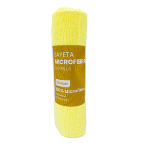 Panno in Microfibra Giallo 35x40cm 100% Microfibra Multiuso - Product Image 2