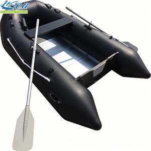 Hisea Günstiges China Weihai Maßgefertigtes 2m 4-Personen Schlauchboot mit Sonnendach zum Verkauf - Product Image 1