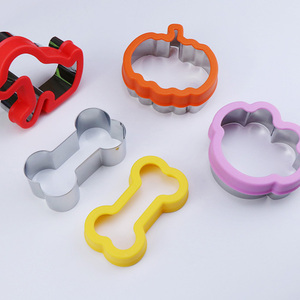 Moule à découper les sandwichs en acier inoxydable, modèle de découpe de pain avec poignée de protection, moule à découper les fruits et légumes, moule à biscuits - Product Image 3
