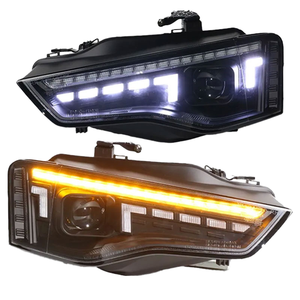 ไฟหน้า LED สำหรับ A5 Sportback 2012-2016 6000K ไฟ B8ดัดแปลงสี DRL ด้านหน้า12V 10000 Lumens ใหม่12V LED H - Product Image 1