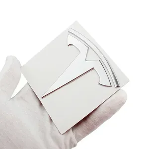 Cubierta para el Logotipo del Maletero Delantero del Tesla Model Y 3, Adhesivos, Emblemas, Accesorios para Automóviles de ABS, 1 Año de Garantía, 120 mm - Product Image 6