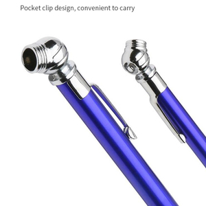 Tùy chỉnh giá rẻ một cách nhanh chóng tự động bút chì đo áp suất lốp nhôm bút lốp Máy đo không khí cho xe với logo bút chì - Product Image 2
