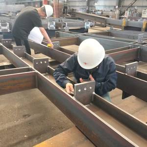 Bangunan Fabrikasi Struktur Baja Berkualitas Tinggi yang Telah Diprefabrikasi untuk Bangunan Industri Pesisir - Product Image 4
