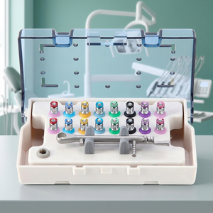 Kit Prothétique Universel Grip Surgical GS, Ensemble de Clés Dynamométriques pour Implants Dentaires 16 Pièces, Embouts Codés par Couleur, Outil Manuel à Cliquet, CE - Product Image 6
