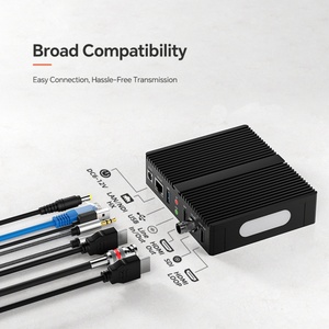 ตัวเข้ารหัสถอดรหัสสัญญาณภาพและเสียงแบบมืออาชีพ 4K60 NDI 12G-SDI สำหรับการสตรีมสด รองรับโปรโตคอล RTMP/RTSP/UDP/HLS เสียง AAC/MP3 สำหรับกล้องถ่ายวิดีโอในสตูดิโอ - Product Image 2
