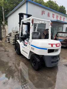 Venta de liquidación Carretilla elevadora diésel TCM FD50 usada Buen estado Carretilla elevadora de 5 toneladas Kit listo para almacén Transporte de paletas Hecho en Japón - Product Image 3