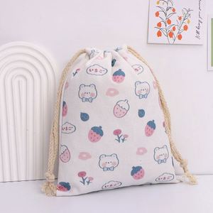 Bolsa de Tela de Algodón con Cordón, Personalizada, Ecológica, Reciclada, con Logotipo Personalizado, Colorida y Suave - Product Image 5