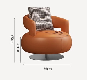 Sillón Moderno de Venta Caliente 2026, Silla de Ocio, Mueble para Sala de Estar, Hotel, Sofá Individual - Product Image 5