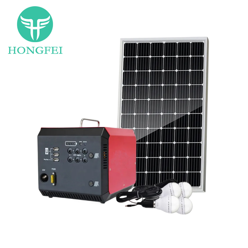 DC Output Mini Portable Solar Generator System With Panel Completed Set · image 3